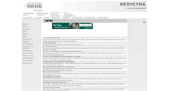 Desktop Screenshot of grypa.medycyna.anauk.net